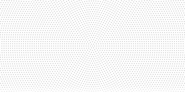 Point lines with circles of different sizes. Halftone background. Vector illustration