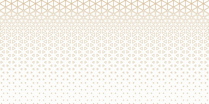 seamless geometric triangle hexagon grid pattern