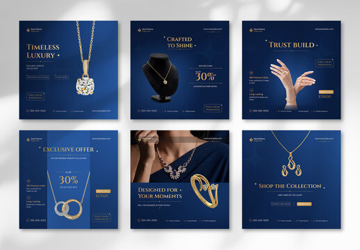Luxury Jewelry Sale Social Media Post
