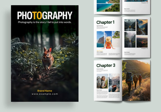 Photography Photo Book Layout