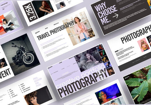 Photography Portfolio Presentation Template