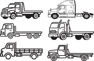 Flat truck icon © Faisal