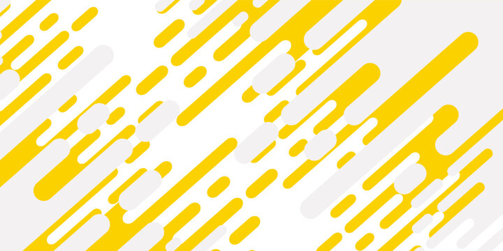 Modern style abstract background yellow, gray and white colors. Trendy geometric abstract rounded geometric good simple art