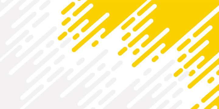 Modern style abstract background yellow, gray and white colors. Trendy geometric abstract rounded geometric good