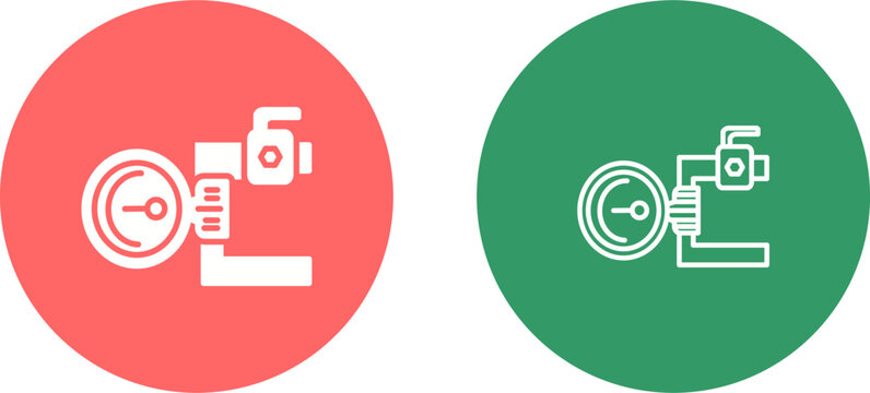 Manometer Vector Icon