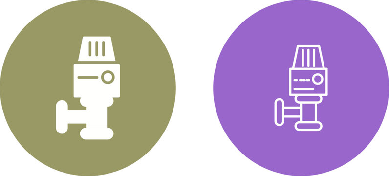 Thermostatic Head Vector Icon