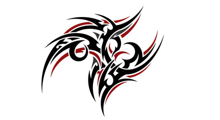 Obraz premium Tribal Tattoo Design Art.