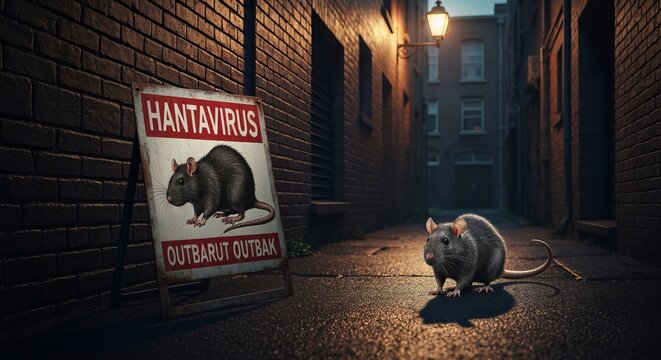 Alleyway Rat Menace A Warning Sign Highlights the Dangers of Hantavirus and Rat Infestation