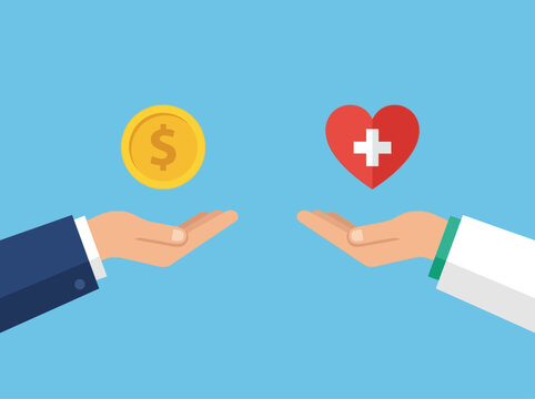 Medical Finance Exchange Concept