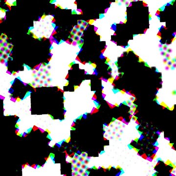 Black White Abstract Camouflage Motion Background
