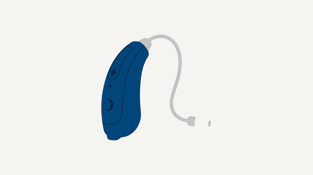 Hearing aid device for hearing loss.