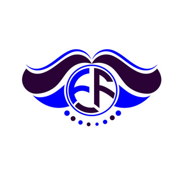 FF letter logo creative design. FF unique design