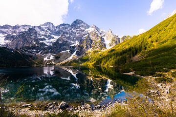 Morskie Oko Lake in Tatra Mountains National Park, Poland © gkrphoto