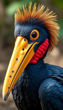 Flightless dodo bird, Mauritius endemic, large hooked beak,  endemic,  ornithology