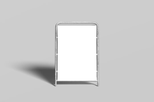 Sandwich Board Blank Mockup