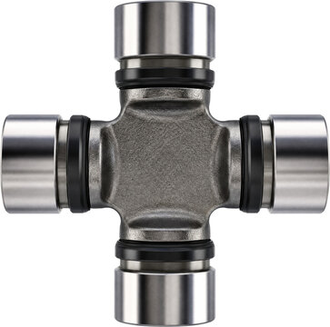 Universal Joint Model for Automotive Drivetrain Isolated on Transparent Background