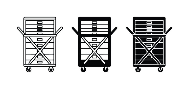 Tool Chest Carts, Storage Cabinets, Workshop Trolleys, Garage Organizers, Industrial Equipment