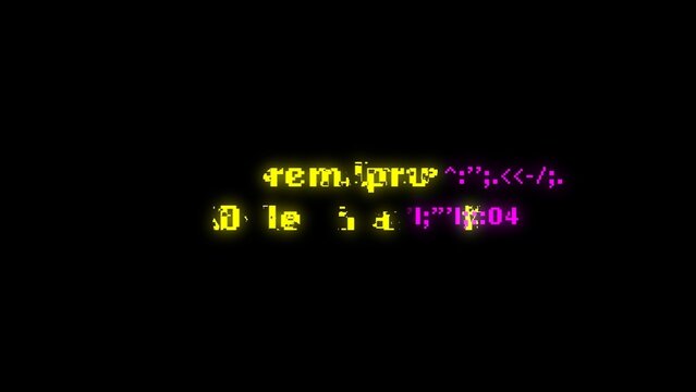 Glitch Low Res Data Breacher Hack Title