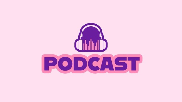 Modern Podcast Title Card Intro Talkshow