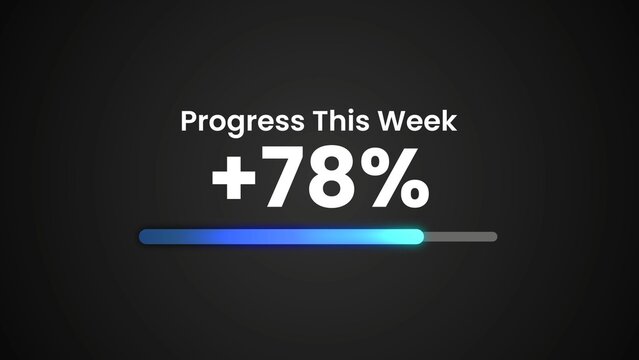 Clean Professional Value Number Increase Kinetic Title