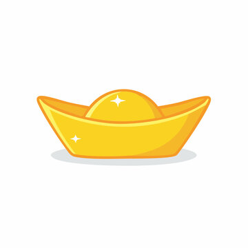 Golden Chinese Ingots