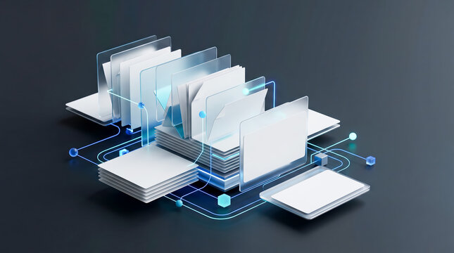 Digital data management and cloud storage file organization