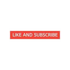 Fototapeta premium like and subscribe png 
