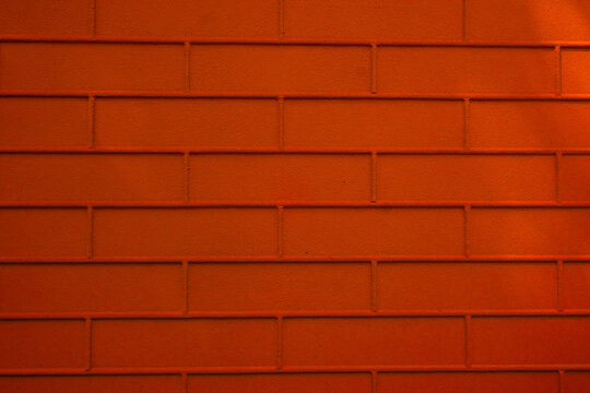 Dark red brick wall texture for rustic architecture and urban design concept