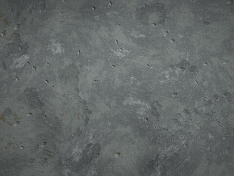 Dark gray cement texture with deep pits and rough industrial surface.