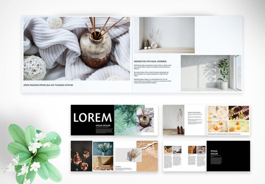 Luxury Product Catalog Large Format