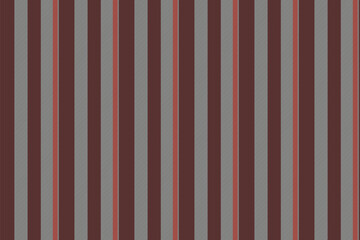Tit pattern background lines, outfit seamless vertical textile. Lovember stripe fabric texture vector in red and light colors. © SolaruS