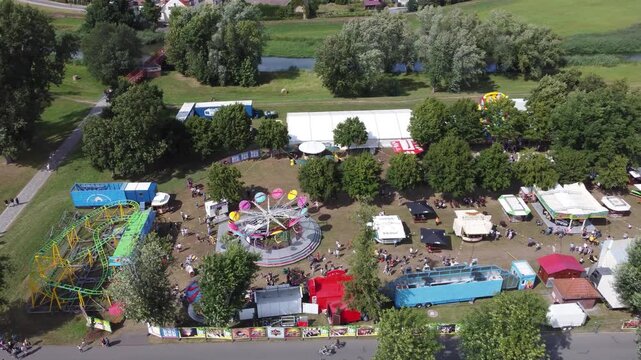 Besuch auf einem Rummel