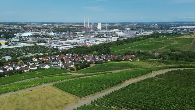 Heilbronn- Blick &uuml;ber die Stadt