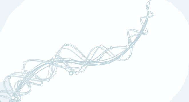 DNA double helix structure illustration.