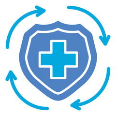 Obraz premium Life insurance Icon