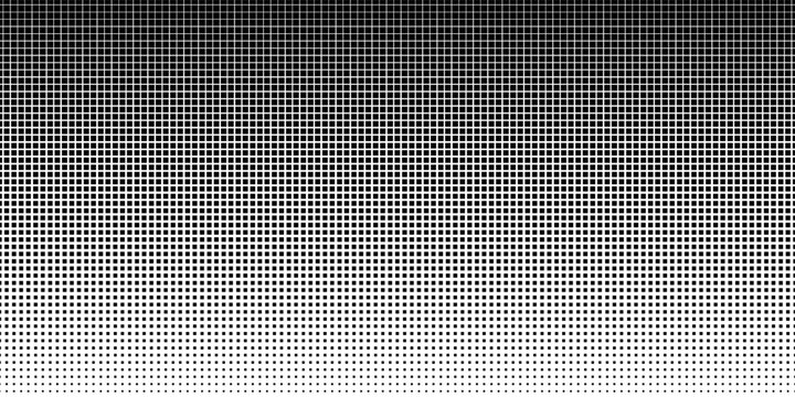 mosaic dot Pixel mosaic. Pixelated pattern, dispersion grayscale background. Modern hafltone