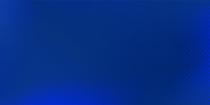 Modern abstract halftone texture blue background simple dotted illustrations vector