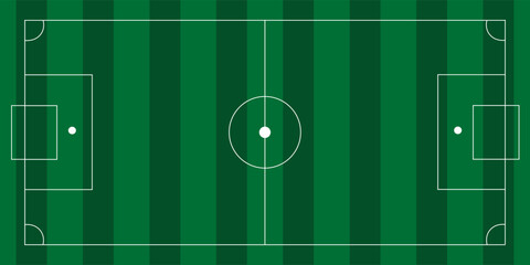 Football or soccer field background © rezel