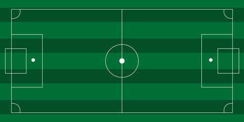 Football or soccer field background © rezel