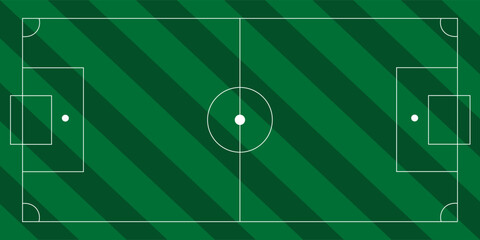 Football or soccer field background © rezel