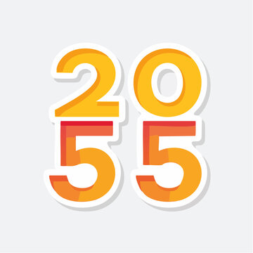 Stylized Numbers 2055