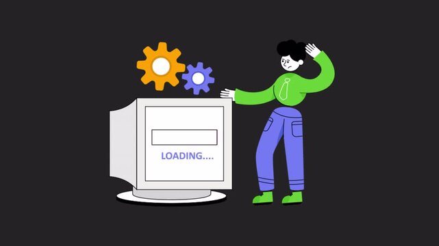 Loading  Animation Alpha Channel	
