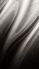 Obraz premium Metallic Silver Black Abstract Texture Wallpaper