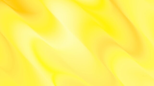 Seamless soft abstract yellow background with blurred flowing gradients and light streaks, warm sunny glow, minimal backdrop for summer designs, banners, wallpapers, or presentation templates loop.
