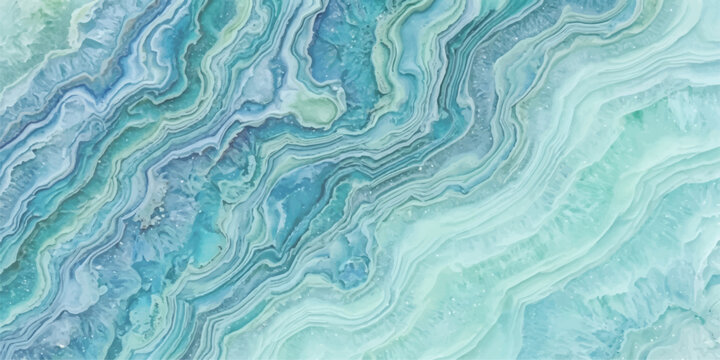 Abstract Fluid Art: A mesmerizing depiction of swirling liquid patterns, forming an ocean of color with smooth textures for ui, web, art, design, background, etc.