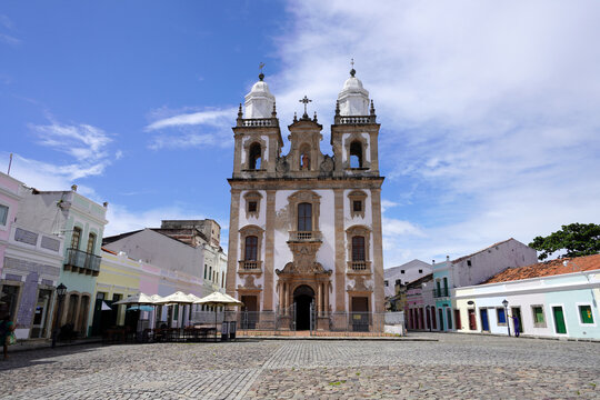 Co-Cathedral of St. Peter of Clerics in Patio de Sao Pedro, Recife, Brazil