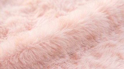 Fototapeta premium Ultra Soft Pale Pink Faux Rabbit Fur Texture