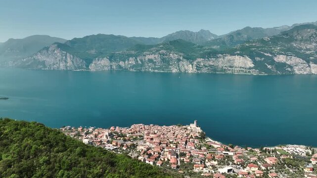 Explore Malcesine on Lake Garda with panoramic views of Castello Scaligero and mountains