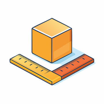 Cube and Measuring Rulers