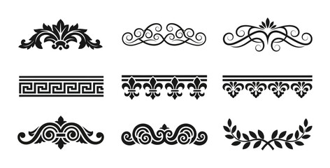 Medieval Castle Icons, Fortress Vector Set, Historic Fortifications Collection © Taskin